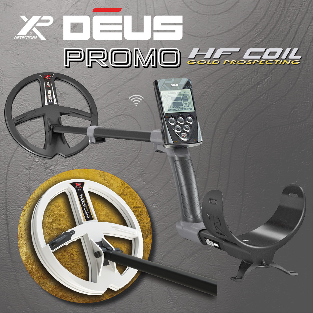 Promo XP DEUS RC con piastra 9 HF