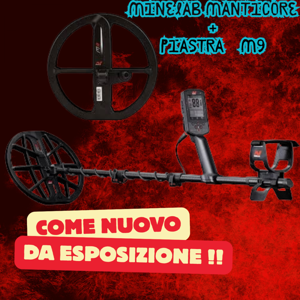 Manticore + piastra M9 Da Esposizione