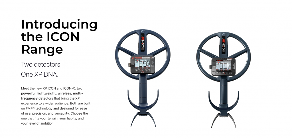 Nuovo metal detector XP ICON multifrequenza wireless