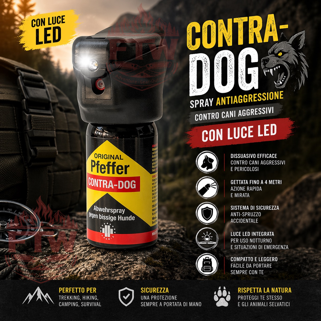 spray anti cani aggressivi contra dog