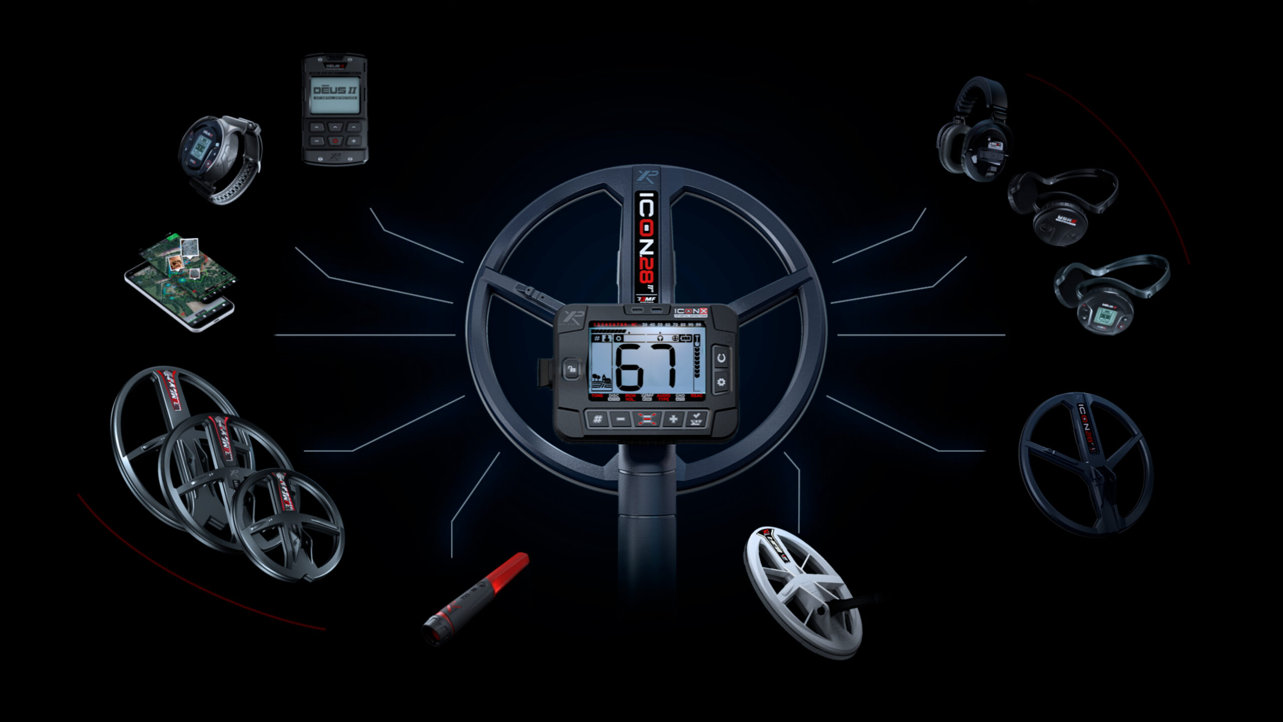 icon xp metal detector