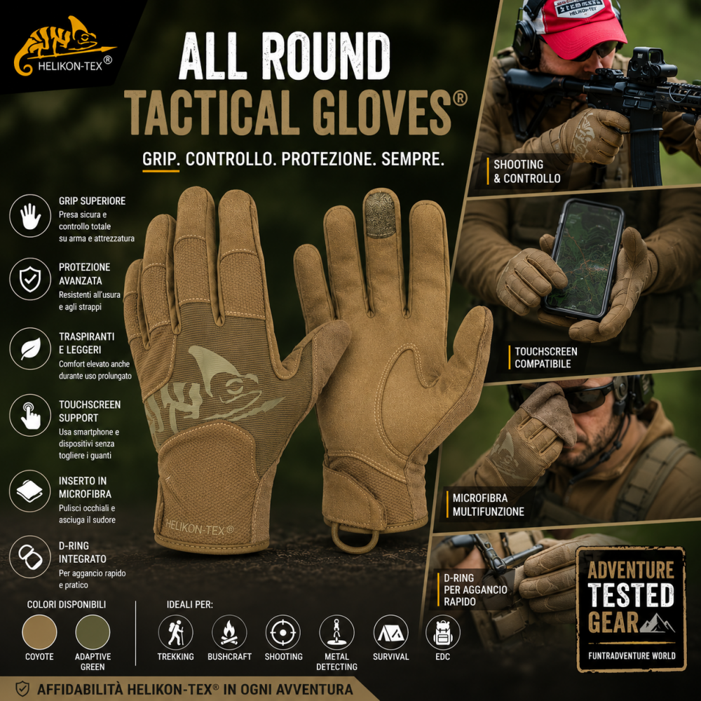 guanti tactical outdoor helikon tex