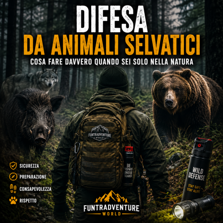 Quel momento in cui capisci che non sei solo nel bosco