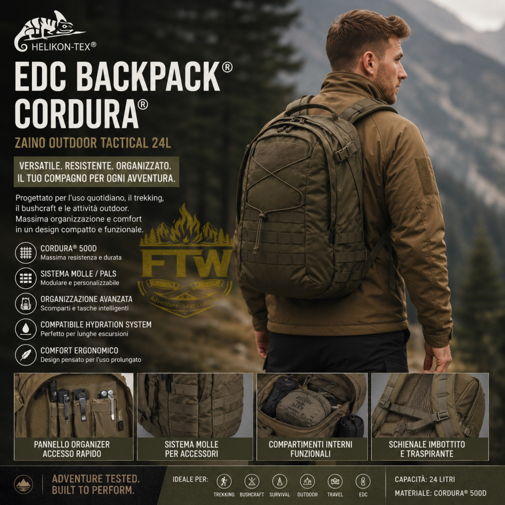 zaino outdoor tactical helikon tex