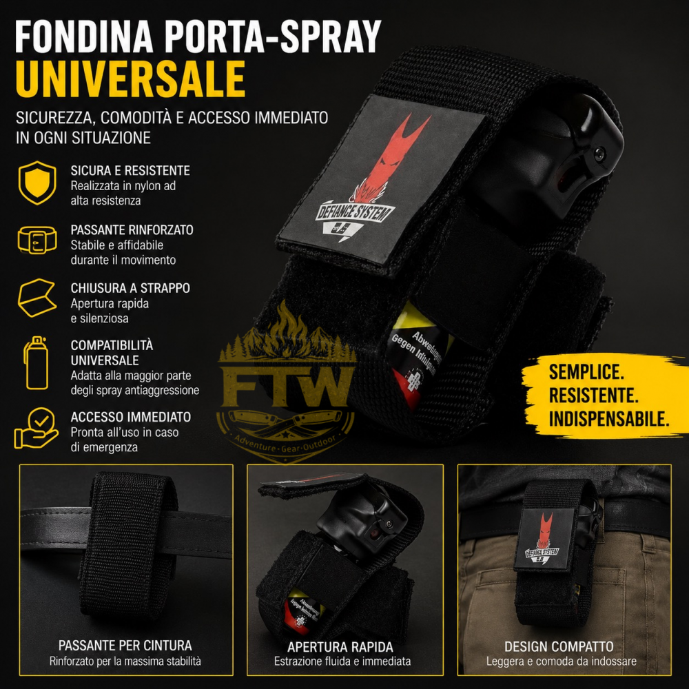fondina porta spray